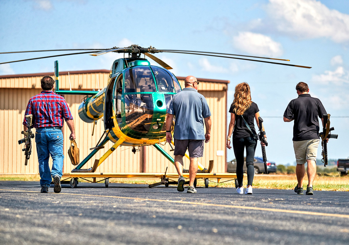 The Last Shadow crew, including Potts (second from left), Lewis and Blume (far right).